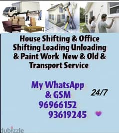House Shifting & Pakking
Work

Villa Shop office and Electrirvice