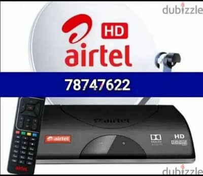 Home service Nileset Arabset Airtel DishTv osn fixing a All