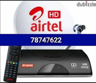 Home service Nileset Arabset Airtel DishTv osn fixing a All