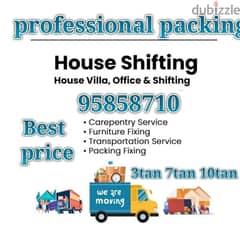Mover and Packers  furniture fixing