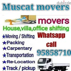 Mover and packers furniture and fixing