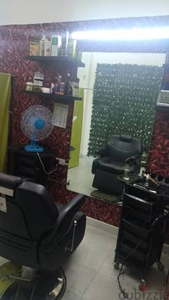 Barber shop for sale best location rent cheap serious buyer only