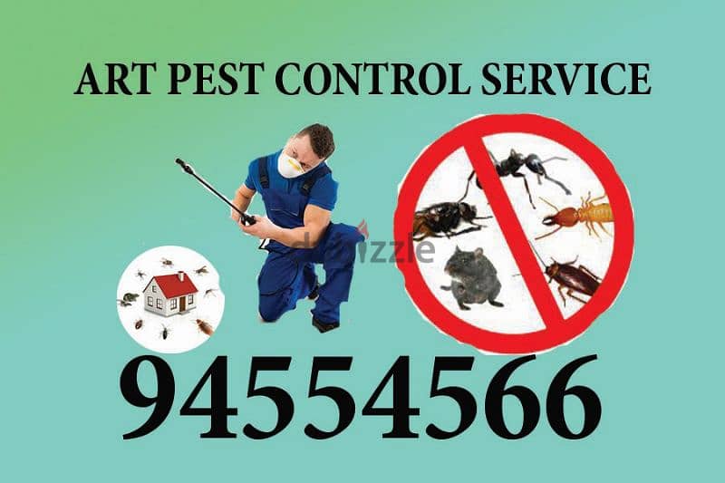 Pest control service and house can 0