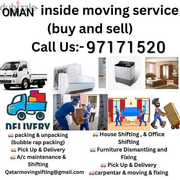 oman mover transport furniture 0