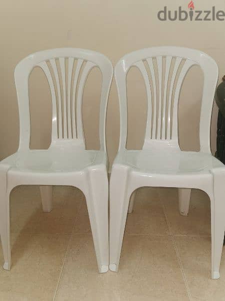 2 Plastic chair 1