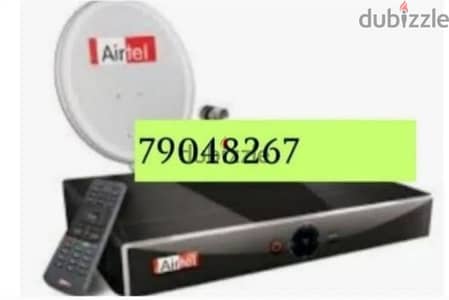 Home service Nileset Arabset Airtel DishTv osn fixing and setting