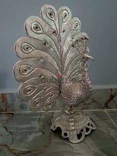 Chemmanur jewellers antique silver decorative items (camel,birds etc)