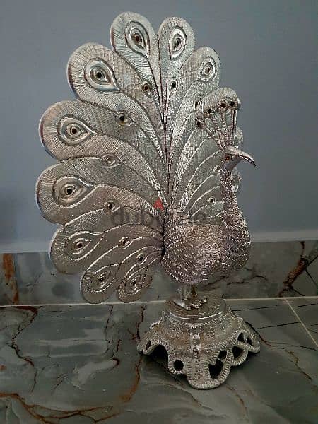 Chemmanur jewellers antique silver decorative items (camel,birds etc) 0