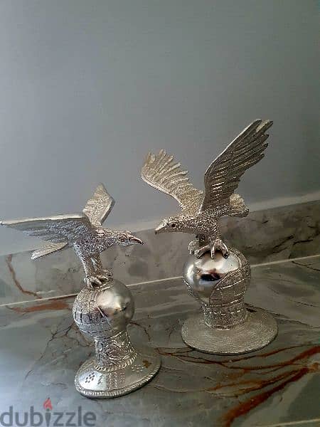 Chemmanur jewellers antique silver decorative items (camel,birds etc) 3