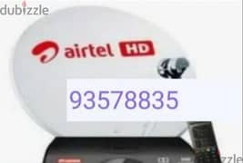 Arabset Nile set Airtel Dish TV new fixing and repairing home service