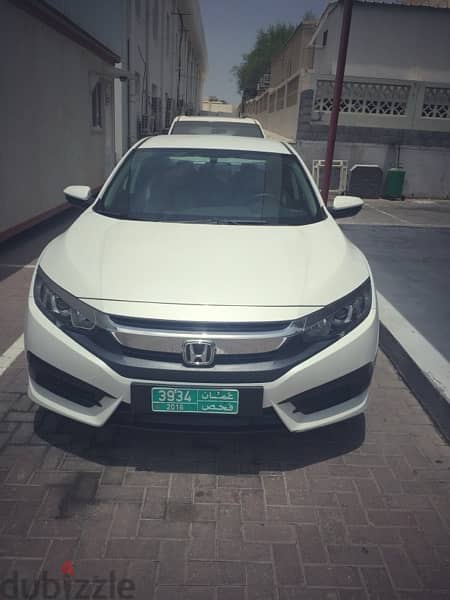 Honda Civic 2016 Oman car 6
