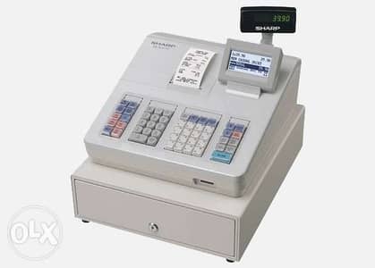 Sharp Cash Registers. VAT READY/سجلات نقدية شارب جاهزة لضريبة القيمة ال