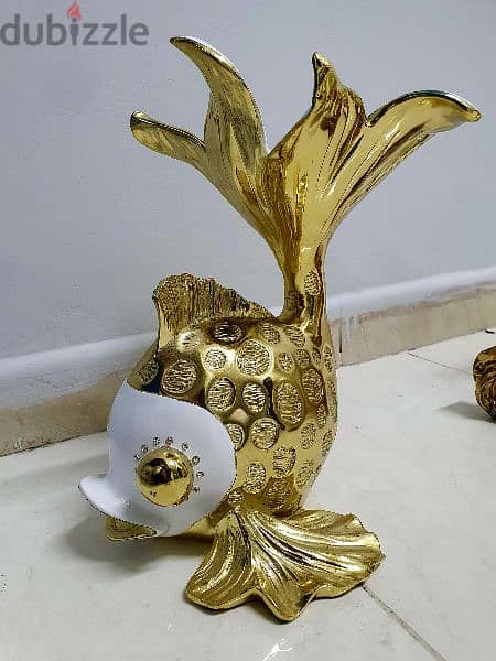 Collection of various decorative items[Gold&White theme] 7