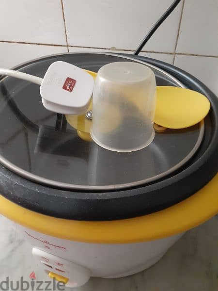 moulinex electric rice cooker used twice 1