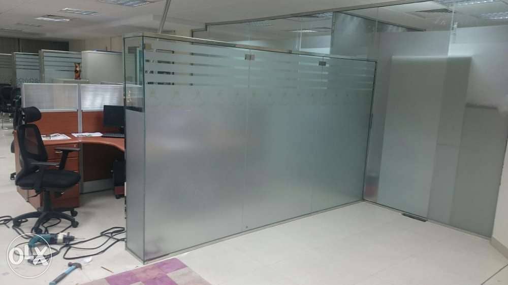Office partition,shop front glass 4