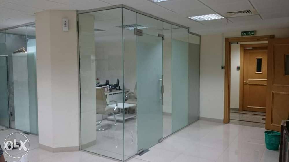 Office partition,shop front glass 5