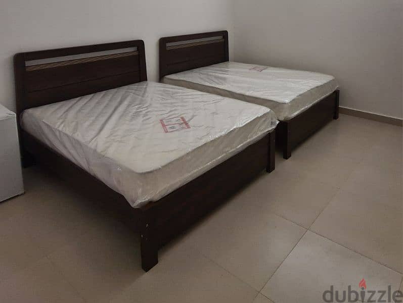 2 سرير مع 2 مرتبة طبية 140x190 0