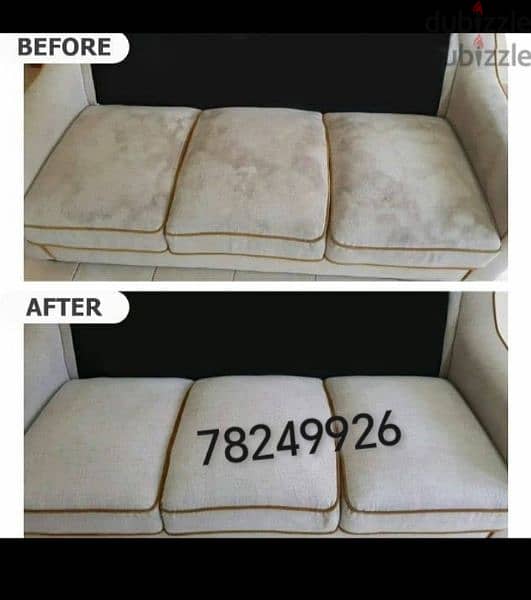 Sofa /Carpet /Metress Cleaning Service available in All Muscat 1