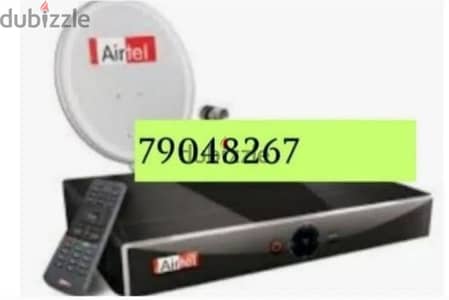 Arabset Nile set Airtel Dish TV new fixing and repairing home service