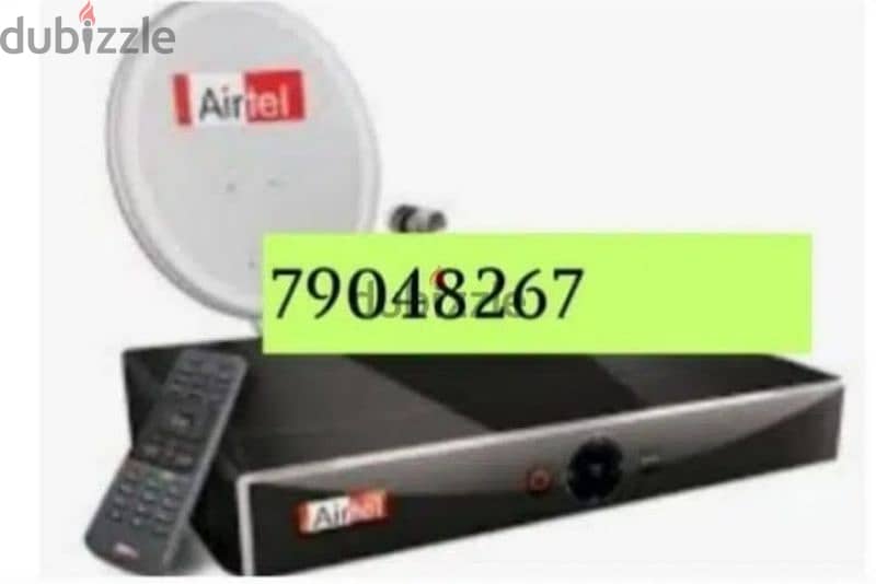 Arabset Nile set Airtel Dish TV new fixing and repairing home service 0