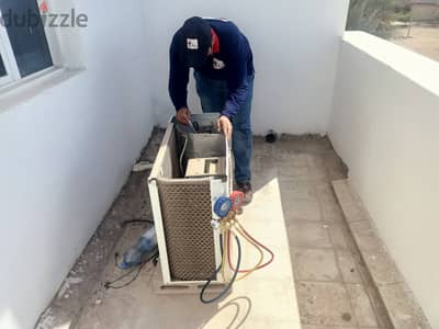 AC service installation Muscat