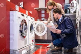 washing machine repair and fixing AC plumber electric electrician