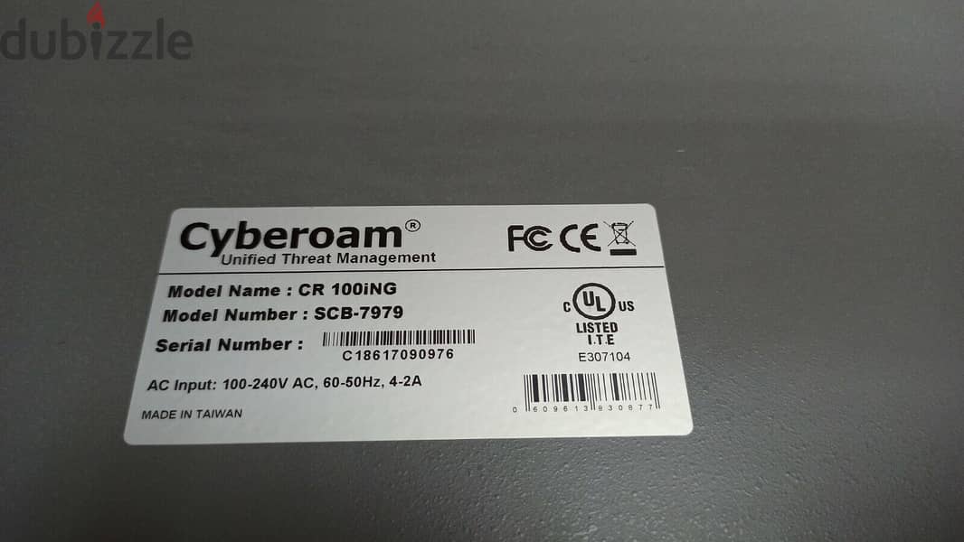 Cyberoam CR100iNG 8-Gigabit Ethernet Port UTM Hardware Firewall 1