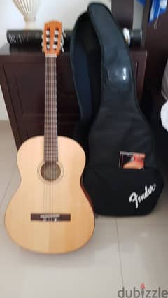 Acoustic guitar with bag - Reasonable offers only