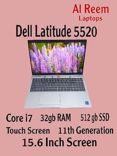 Dell 11th Generation Core i7 32gb RAM 512gb ssd 15-6 Inch Touch screen 0