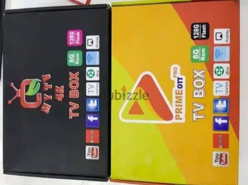 Yellow model Android Box All Country Channel Working Year Subscription 0