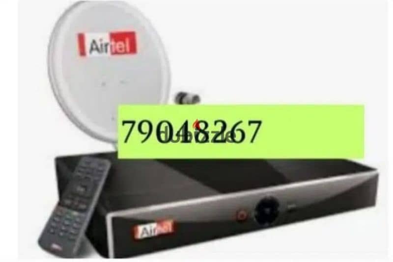 Arabset Nile set Airtel Dish TV new fixing and repairing home service 0