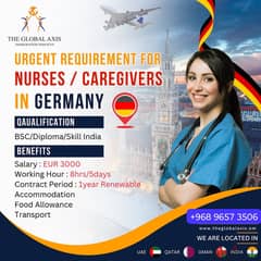 VACANCY FOR CAREGIVERS IN GERMANY & AUSTRIA