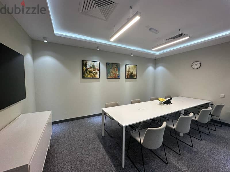 Fully Furnished Co-Work Offices with Free Services 4