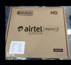 New Airtel digtal HD Recvier six months malyalm Telugu Tamil Hindi