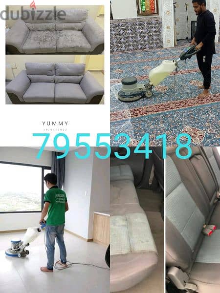 sofa/carpet and house cleaning service muscat 0