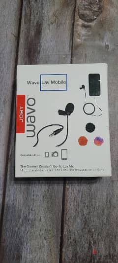 Joby Wavo Lav Mobiles & Cameras Microphone ( Sealed Pack New )