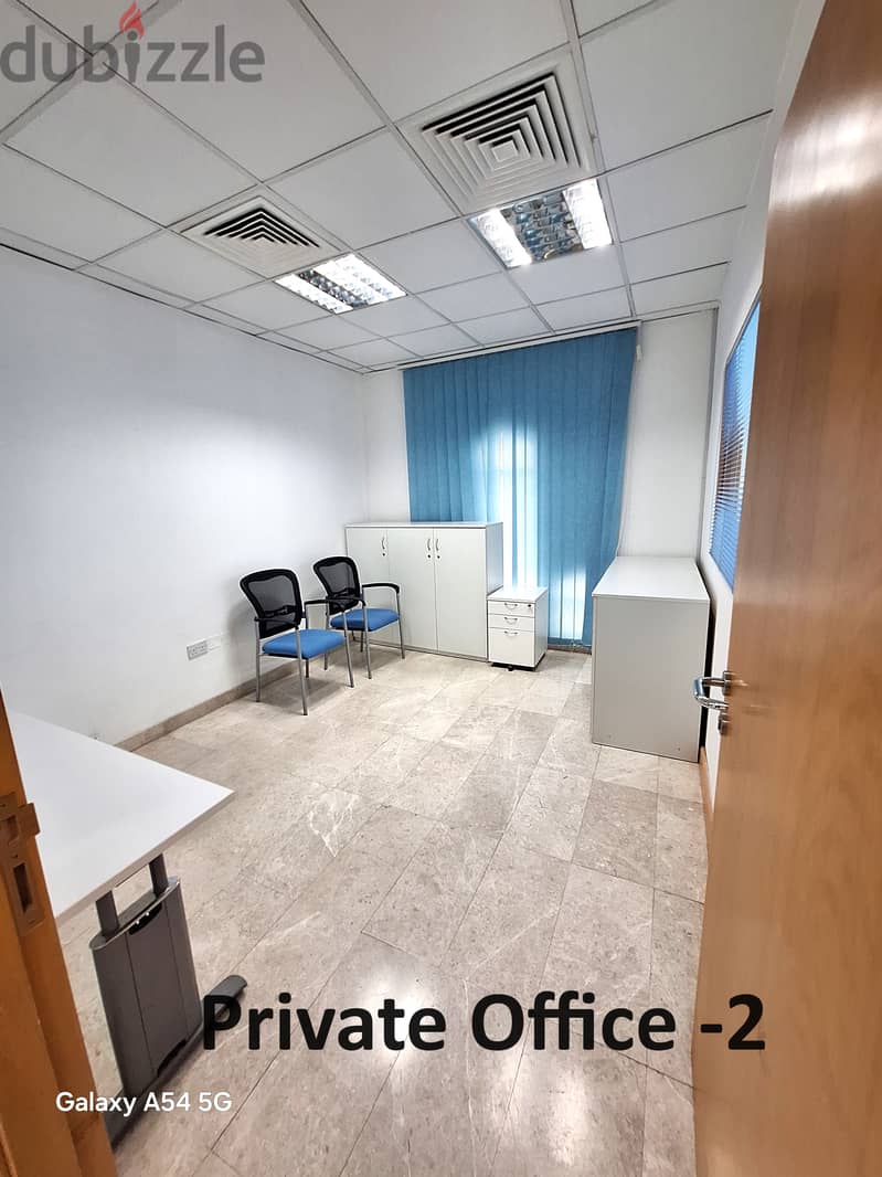 Fully Furnished office for rent at Madinat Sultan Qaboos 4