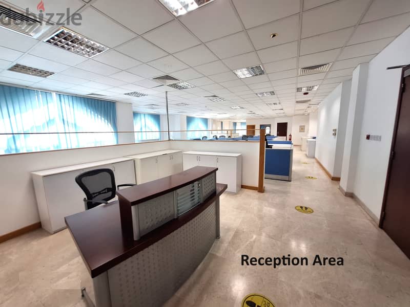 Fully Furnished office for rent at Madinat Sultan Qaboos 10