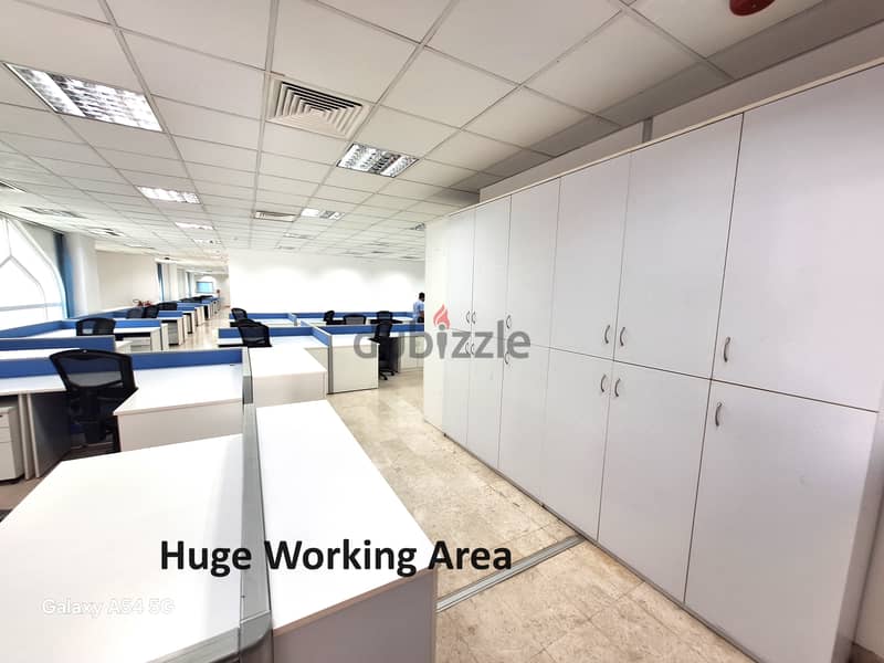 Fully Furnished office for rent at Madinat Sultan Qaboos 11