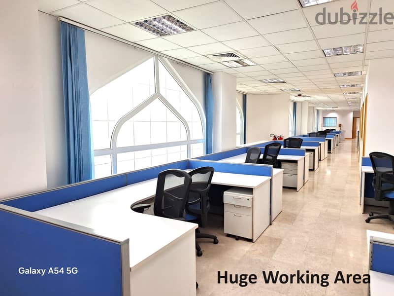 Fully Furnished office for rent at Madinat Sultan Qaboos 13