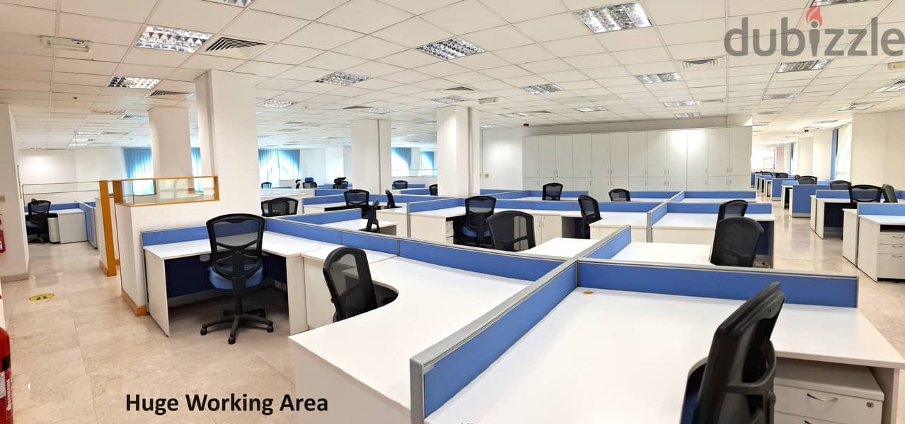 Fully Furnished office for rent at Madinat Sultan Qaboos 14