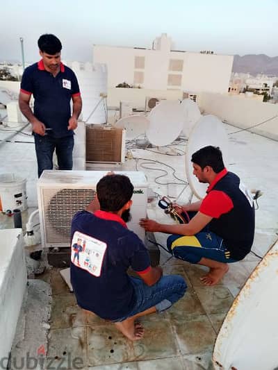 New ac gas available home service