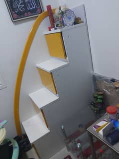 drawer cum showcase in nice ladder style