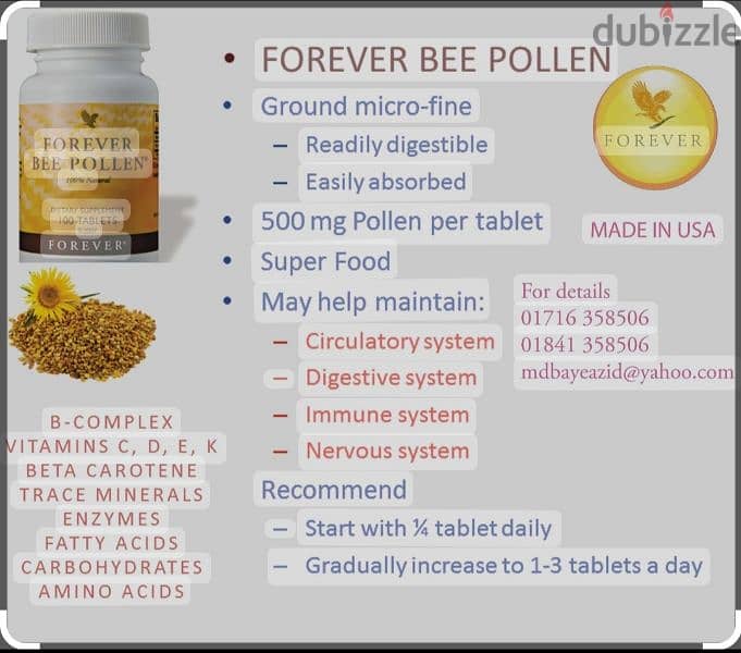 forever bee pollen 5