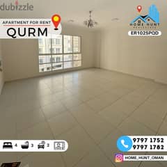 QURM | WELL MAINTAINED 3+1 BHK APARTMENT IN PDO AREA