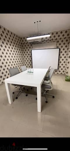 fully furnished office for let