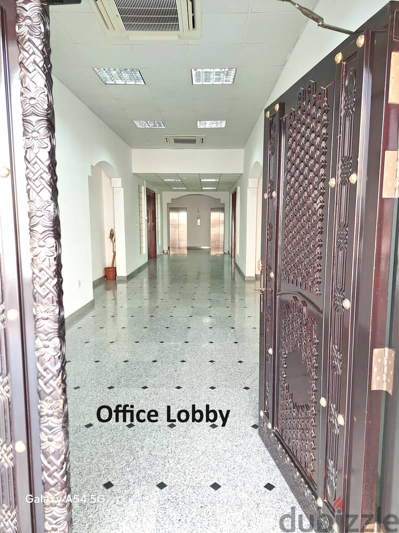 Branded offices for rent in the city at Madinat Sultan Qaboos 2