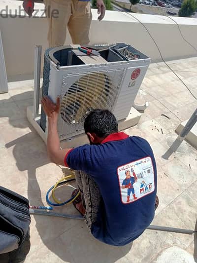 New ac gas available home service