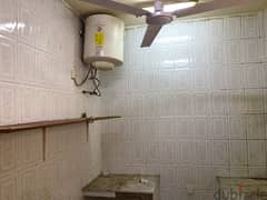 1 bhk flat for rent with 2 toilets in Wattayah near Honda showroom