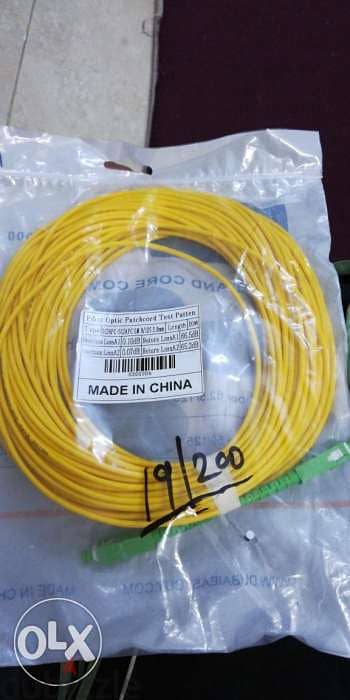 Fiber Optic patch cord sm, mm, 3mtr, 5mtr 0